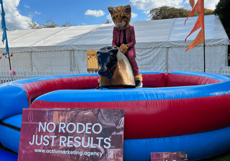 No Rodeo Just Results with the activ Marketing Team at Ideas fest